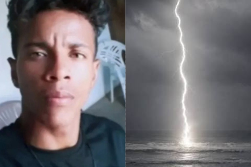 Homem morre atingido por raio na Bahia