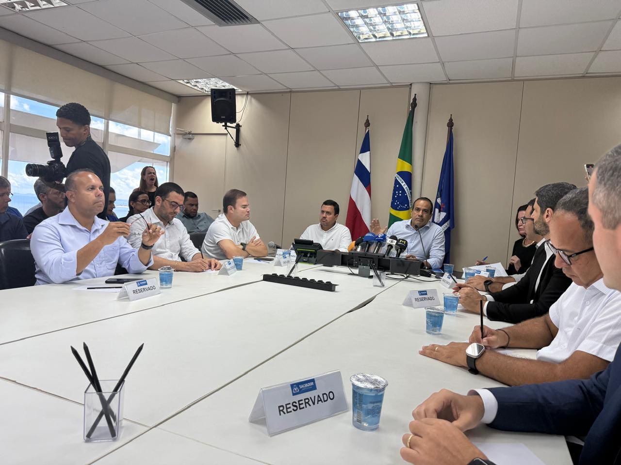 Bruno Reis critica postura de 'sindicalistas' após invasão à Câmara de Salvador