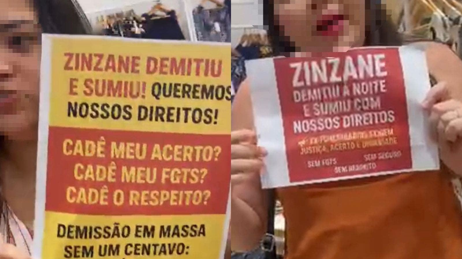 Ex-funcionárias denunciam falta de verbas rescisórias