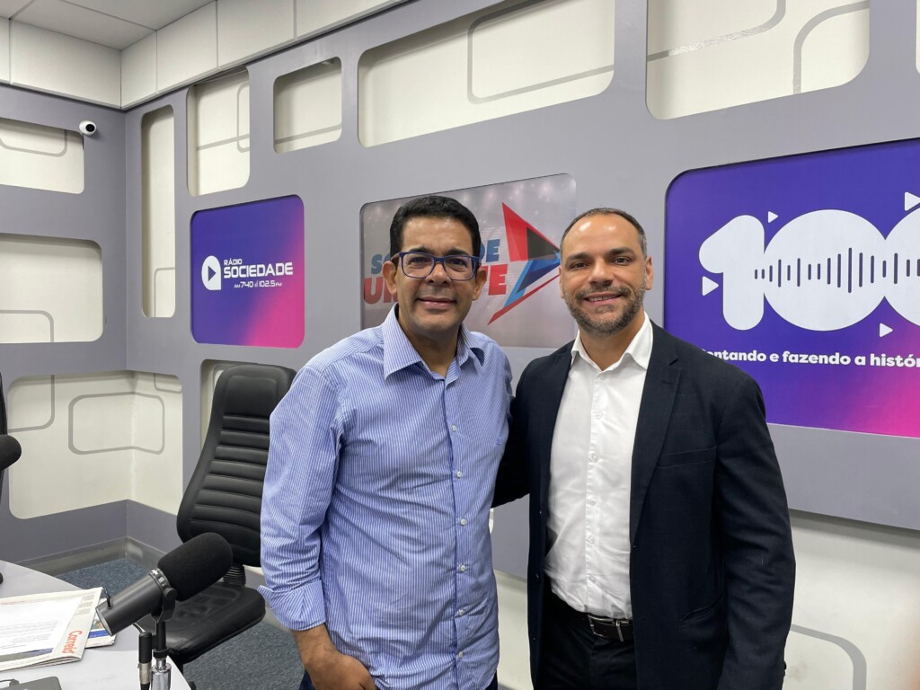 Secretário da Setre, Augusto Vasconcelos, apresenta perspectivas para trabalho e emprego no Sociedade Urgente