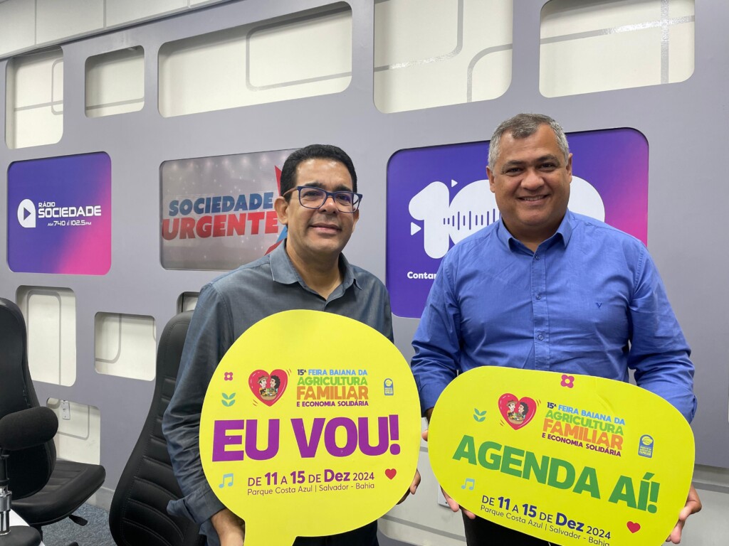 Jeandro Ribeiro convida os baianos para a 15ª Feira da Agricultura Familiar que começa nesta quarta-feira (11) no Parque Costa Azul