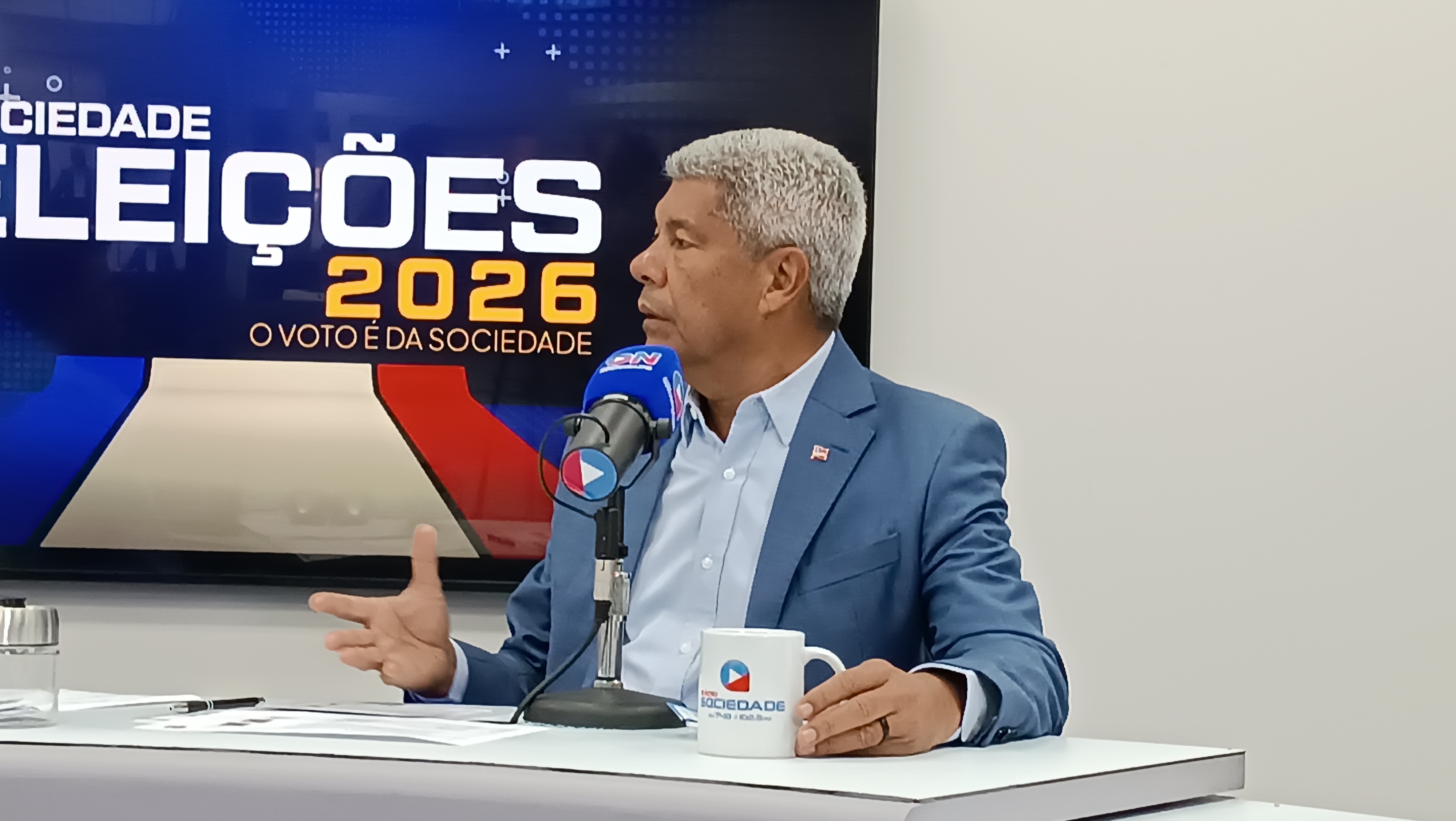 Jerônimo acusa ACM Neto de oportunismo e questiona apoio presidencial