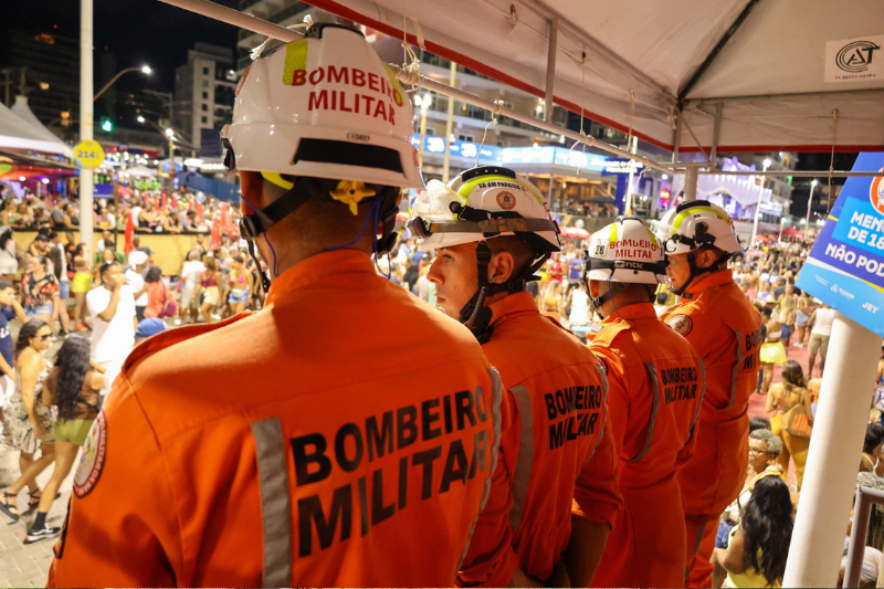 Bombeiros registram mais de 150 ocorrências no segundo dia de Carnaval