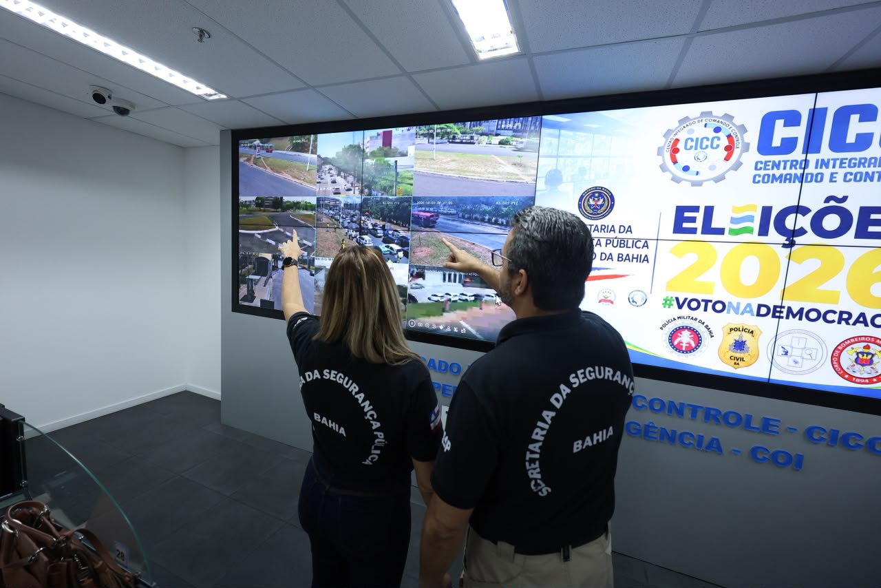 Bahia mobiliza mais de 32 mil policiais para o 2º turno