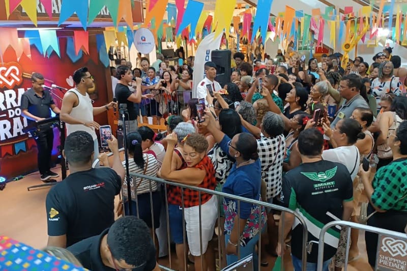 Arraiá do Coração leva forró de qualidade para o Shopping Piedade