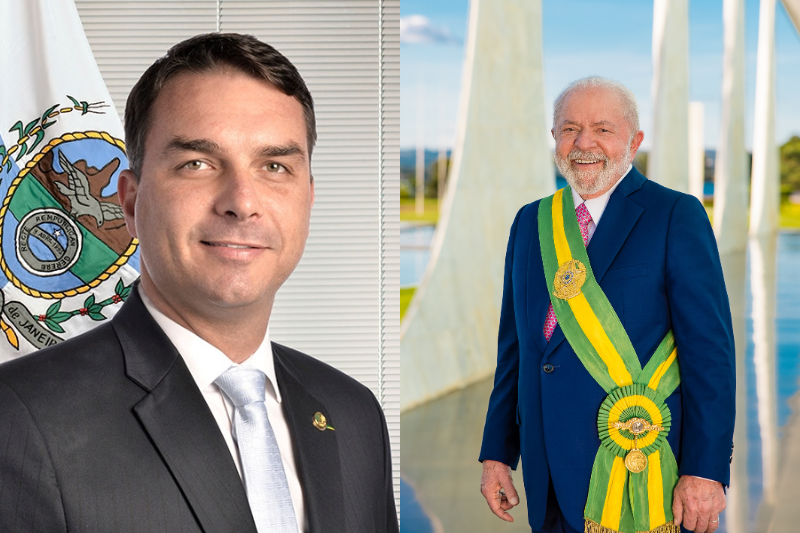 Votação no exterior mostra disputa dividida entre Lula e Flávio Bolsonaro