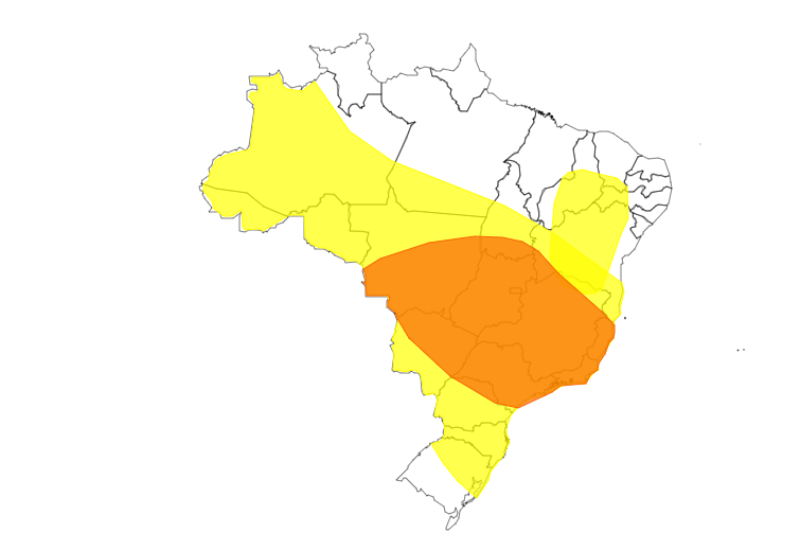 Inmet emite alerta de tempestade para 139 cidades da Bahia