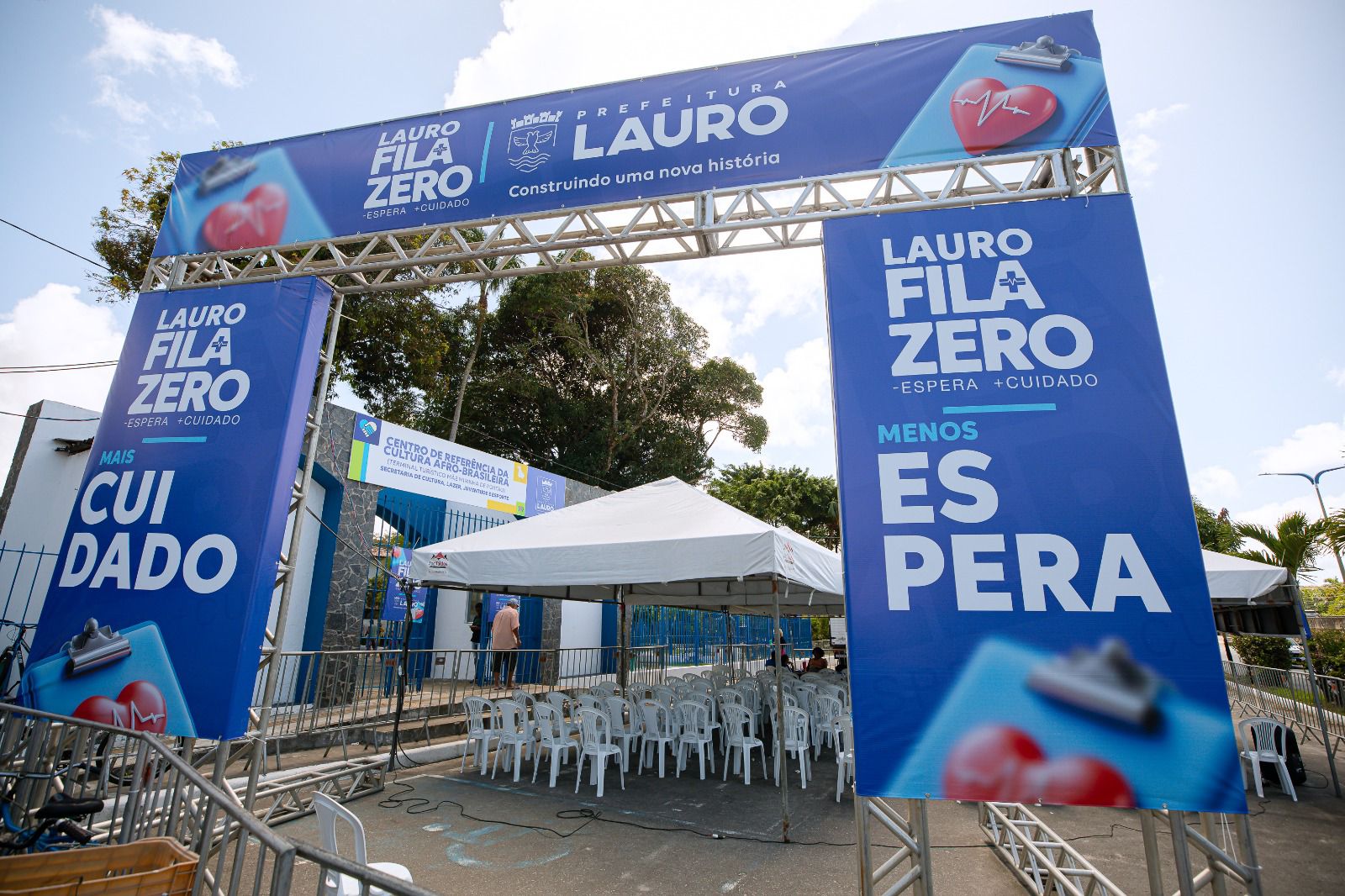 Lauro Fila Zero amplia acesso a consultas e exames em Lauro de Freitas