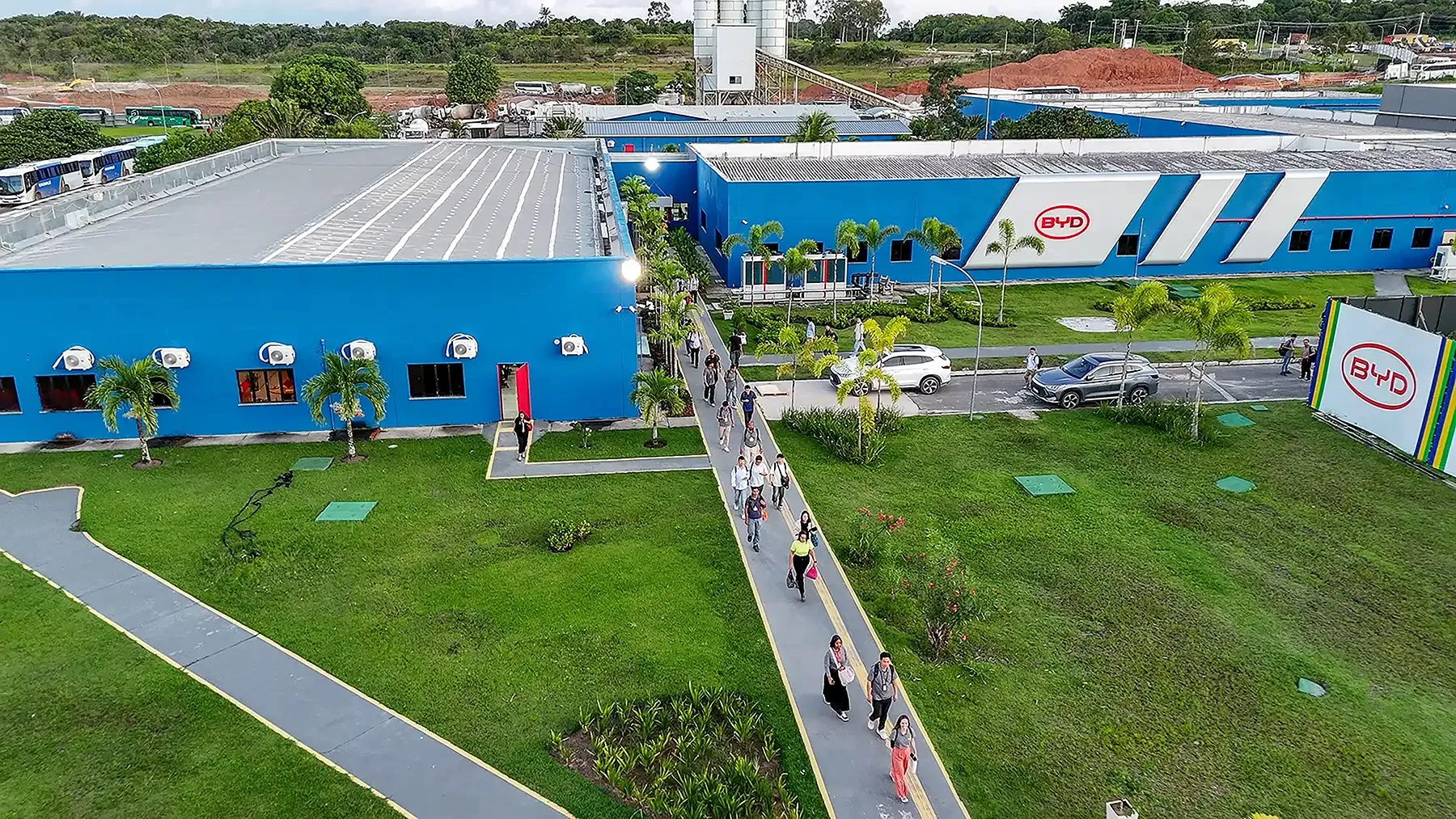 Sindicato é proibido de bloquear portões do complexo da BYD em Camaçari