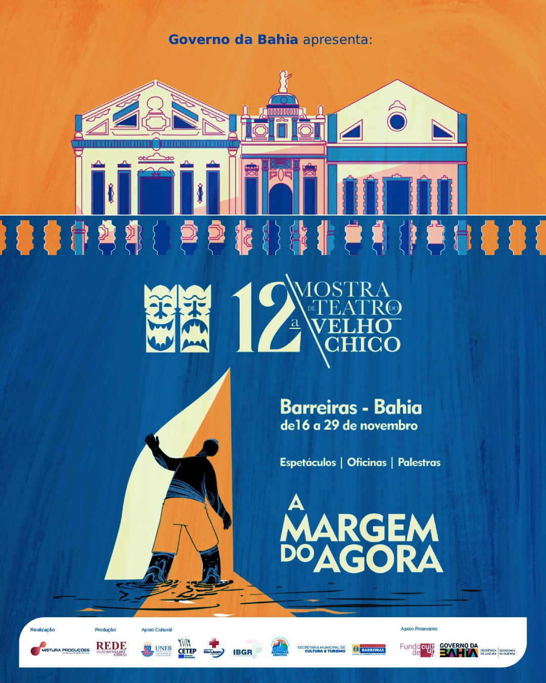 Barreiras recebe mostra de teatro com espetáculos gratuitos