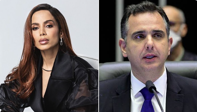 Rodrigo Pacheco se compromete a dialogar com Anitta sobre políticas ambientais
