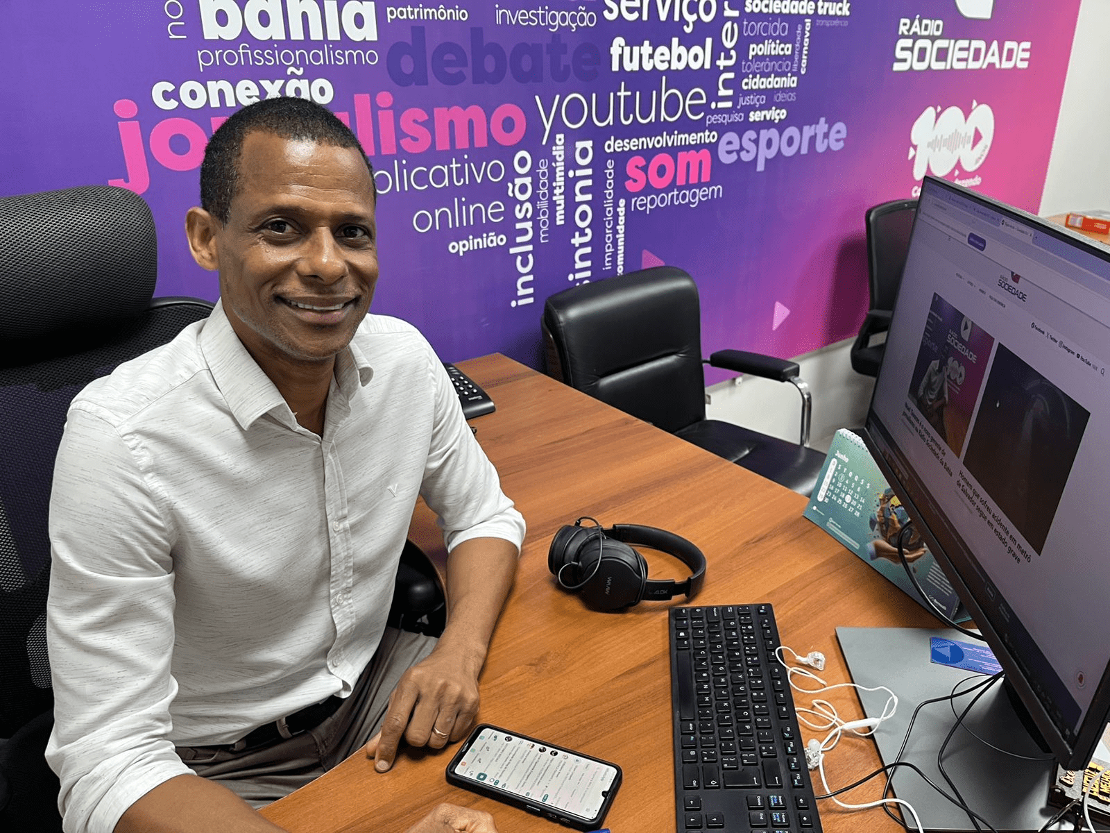 Noel Tavares é o novo gerente de jornalismo na Rádio Sociedade da Bahia