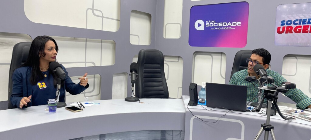 Eleições OAB: Advogada e candidata à presidência da OAB/BA, Ana Patrícia foi sabatinada na manhã desta terça-feira (12)