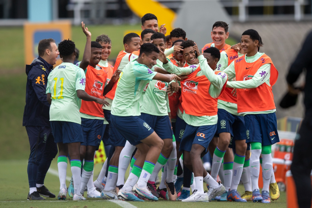 Seleção Brasileira Sub-15 chega a Salvador nesta segunda para Copa 2 de Julho
