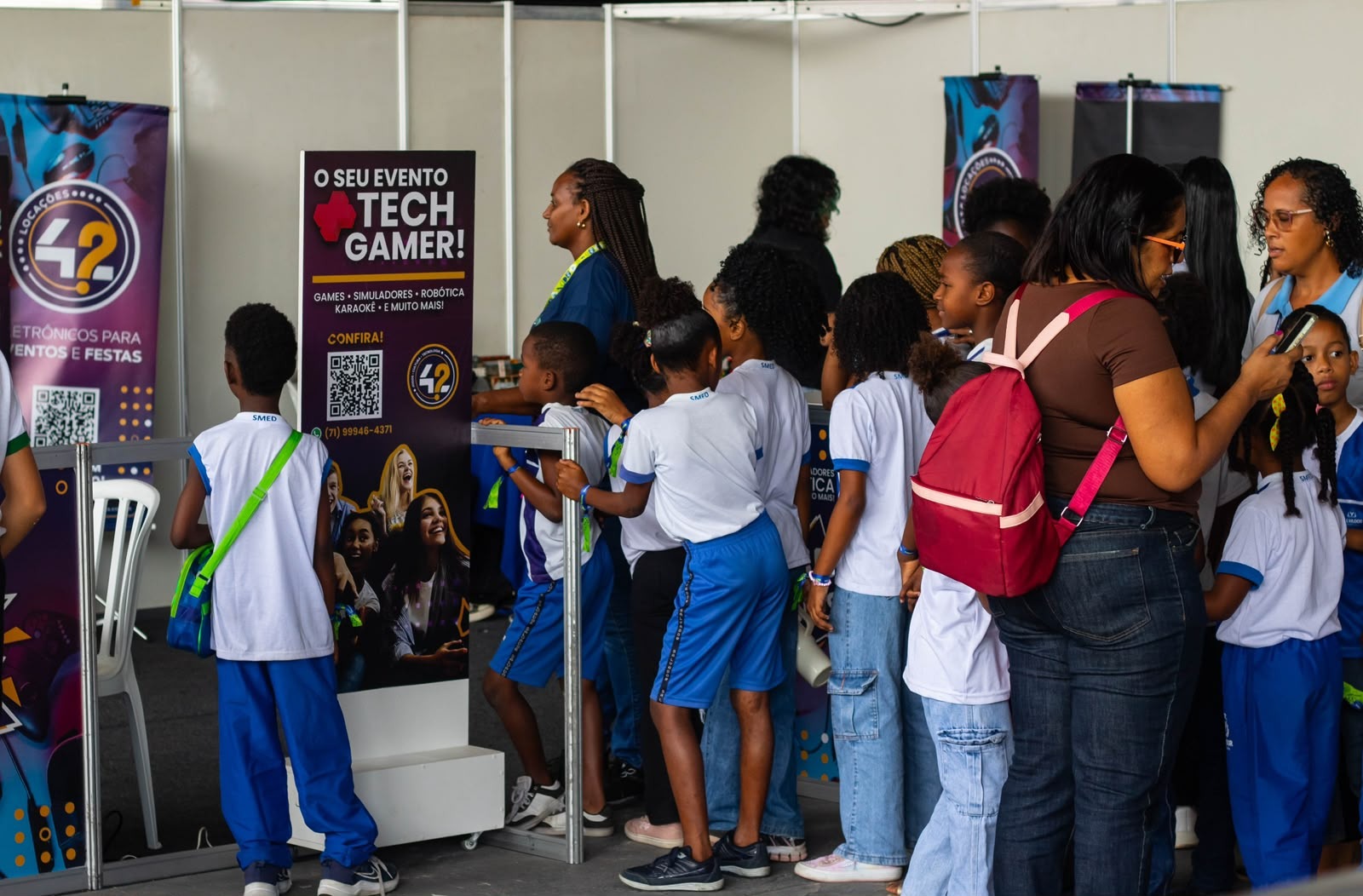 Games e tecnologia chegam às escolas públicas de Salvador
