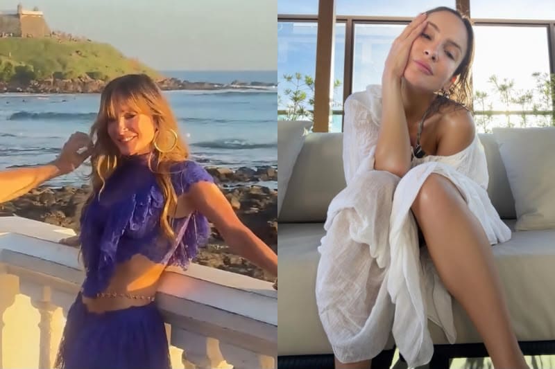 Claudia Leitte faz gravação surpresa no Porto da Barra