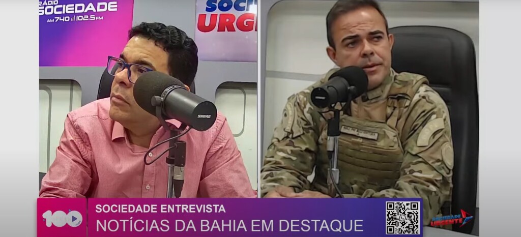 BOPE: Major Fábio Boaventura explica sobre a atuação do batalhão em ações na Bahia