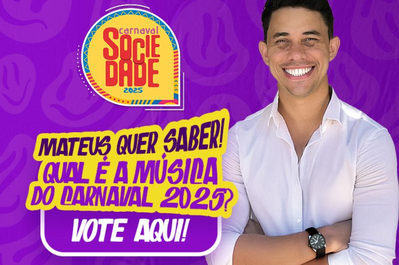 Qual será a música do Carnaval? Participe da votação na Rádio Sociedade