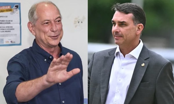 Flávio Bolsonaro procura Ciro Gomes por apoio presidencial