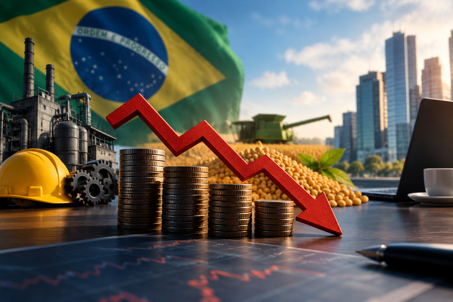 Economista prevê crescimento menor da economia brasileira em 2027