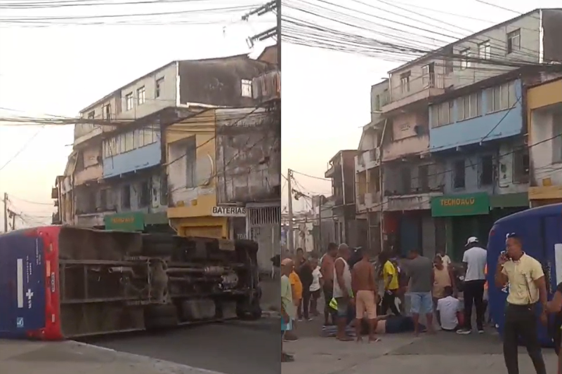 Acidente entre três veículos deixa nove feridos no Largo do Tanque