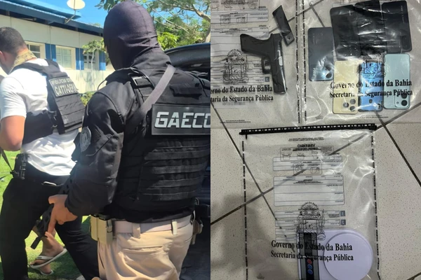 Suspeito de facção investigado por tráfico é preso em Porto Seguro